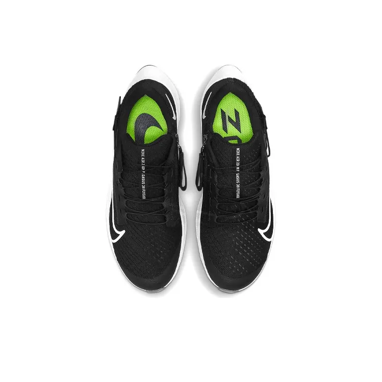 Nike Air Zoom Pegasus 38 FlyEase 'Black White' Women's-3