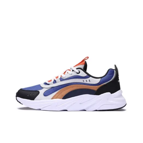 Erke Low-Top Casual Athletic Shoes Men's Interstellar Blue