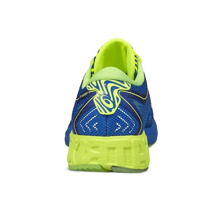 Asics Noosa FF Wear Resistant Low Top Running Shoes Men's Blue Yellow-3