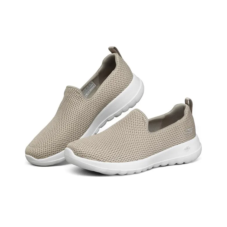 Skechers Slip-On Shoes Women's Low-Top Taupe/Gold-2