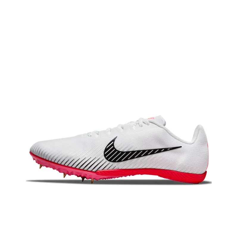 Nike Air Zoom Rival M 9 Spikes 'White Black'-0