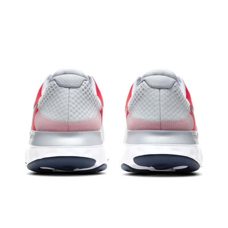 Nike Renew Run 2 Pure Platinum Chile Red-4