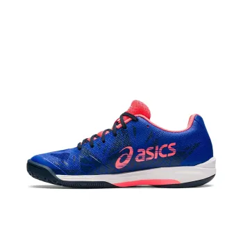 Asics Gel-Fastball Breathable Wear-Resistant Slip-Resistant Low-Top Running Shoes Women's Dark Blue Pink Multicolor