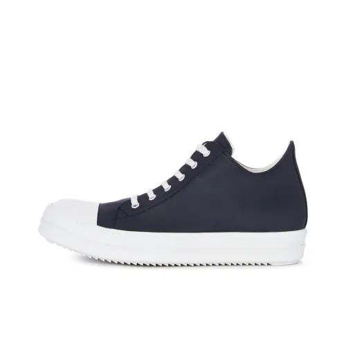 Rick Owens DRKSHDW Skateboard Shoes Women's Low-Top Black/White