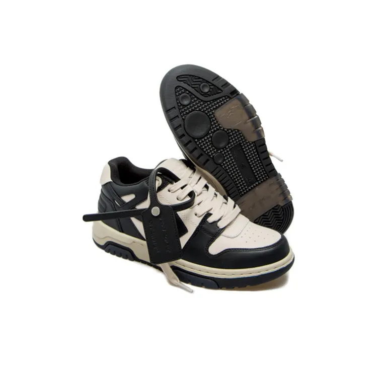 OFF WHITE Out Of Office 'Black Beige' Women's-3