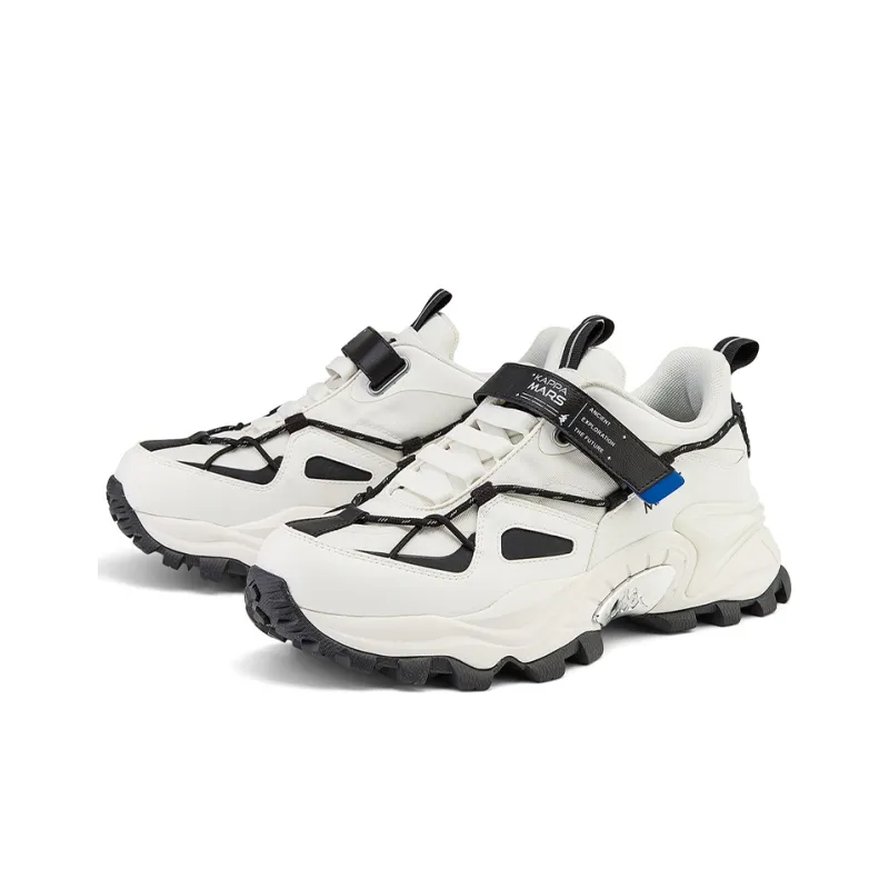 Kappa Slip-Resistant Low-Top Casual Shoes Unisex White-2
