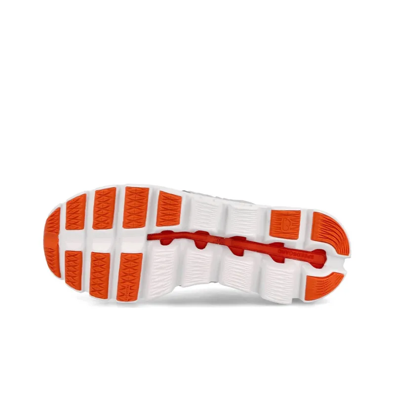 On Running Cloudswift White Flame Orange-4