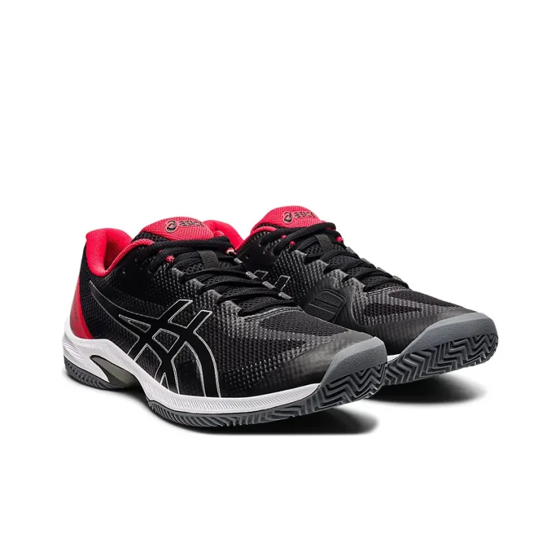 Asics Court Speed FF Anti-Slip And Wear-Resistant Lightweight Low-Top Running Shoes Men's Black White-2