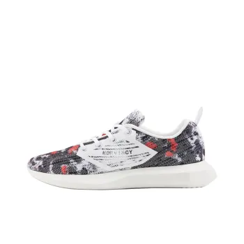 NORVINCY Cushioning Breathable Low Top Running Shoes Unisex Red