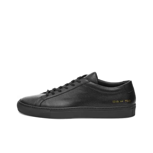 COMMON PROJECTS Skateboard Shoes Men Low-Top Black