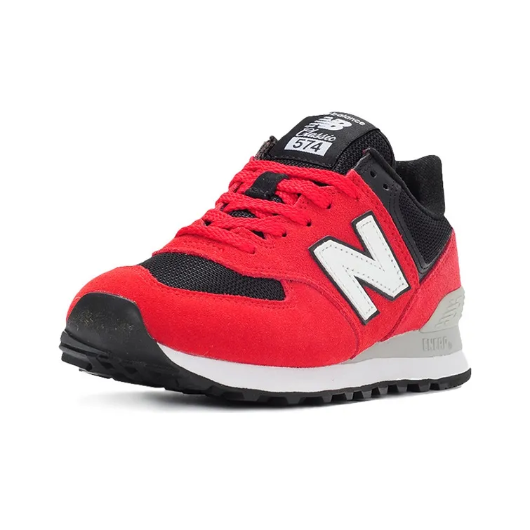 New Balance 574 Series Black/Red/White-2
