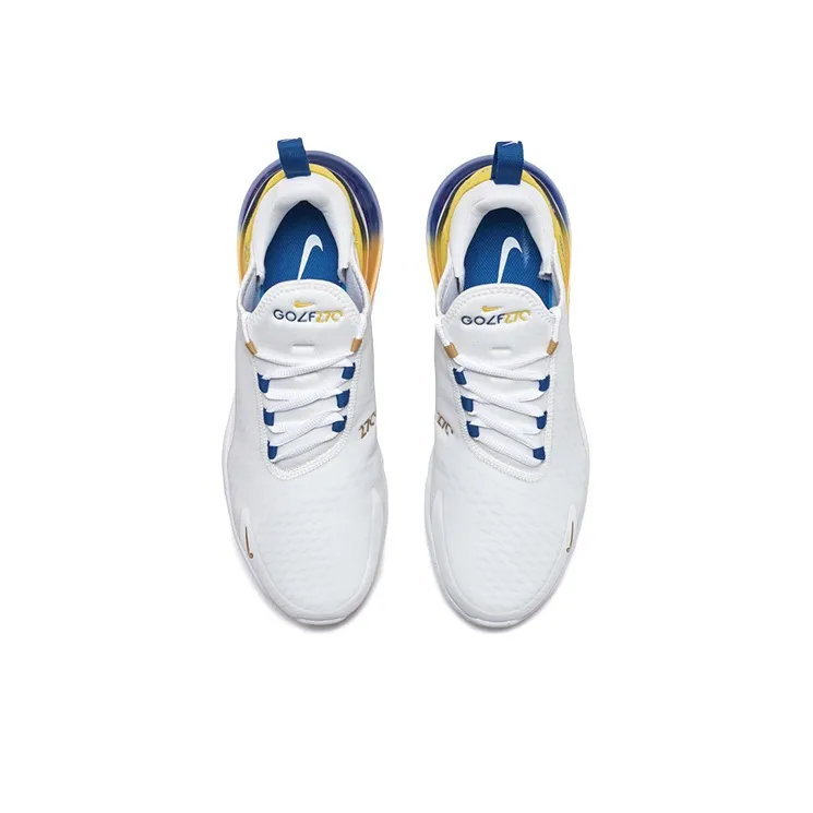 Nike Air Max 270 Golf Nrg 'White Metallic Gold'-3