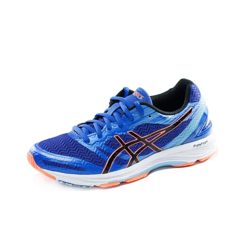 Asics Gel-DS Trainer 22 Wear-Resistant Low-Top Running Shoes Women's Blue Purple-1