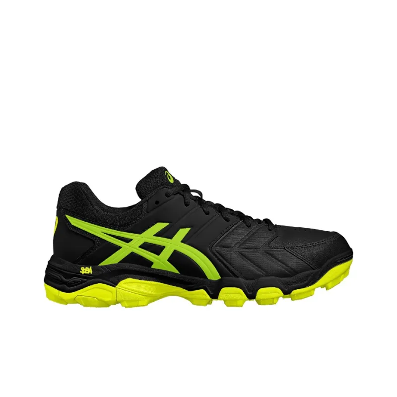 Asics Gel-Blackheath 6 Breathable Lightweight Low-Top Running Shoes Men's Black Green-1