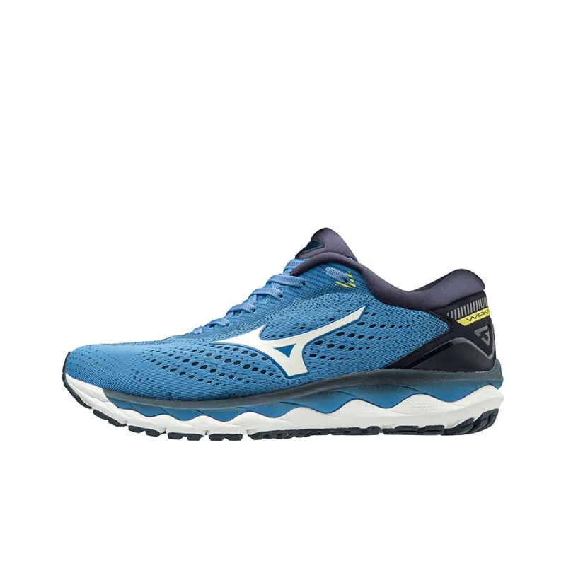 Mizuno Wave Sky 3 Running Shoes Men Low Top Blue/White-0