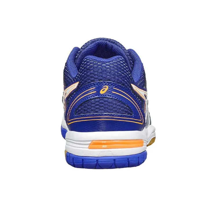 Asics Durable Breathable Low-Top Running Shoes Men's Blue Purple-3