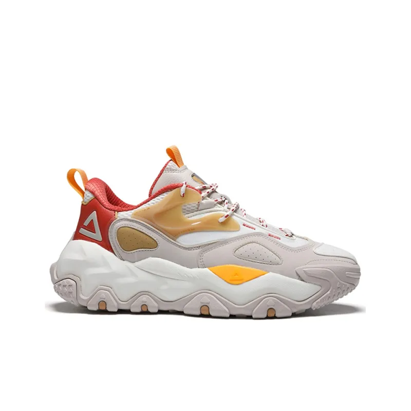 PEAK Journey 2.0 Low Top Casual Shoes Men's Ivory Yellow-2