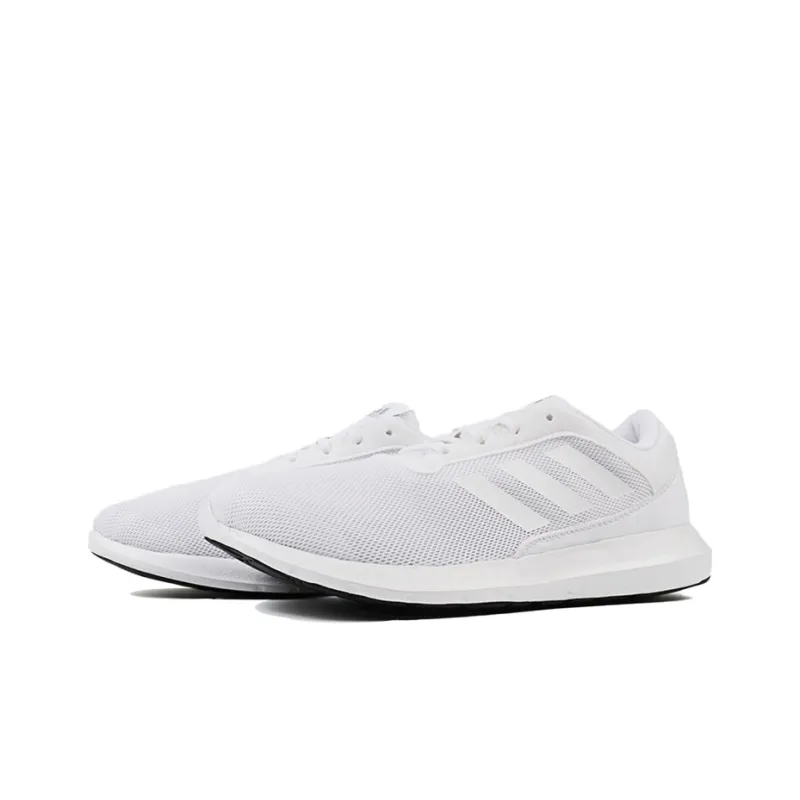 Adidas Coreracer White Women's-2