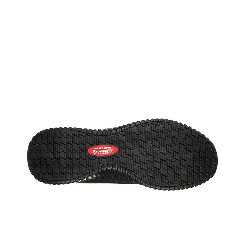 Skechers Relaxed Fit   Cessnock Sr Cushioning Anti Slip And Wear Resistant Mid Top Casual Shoes Men's Black-4