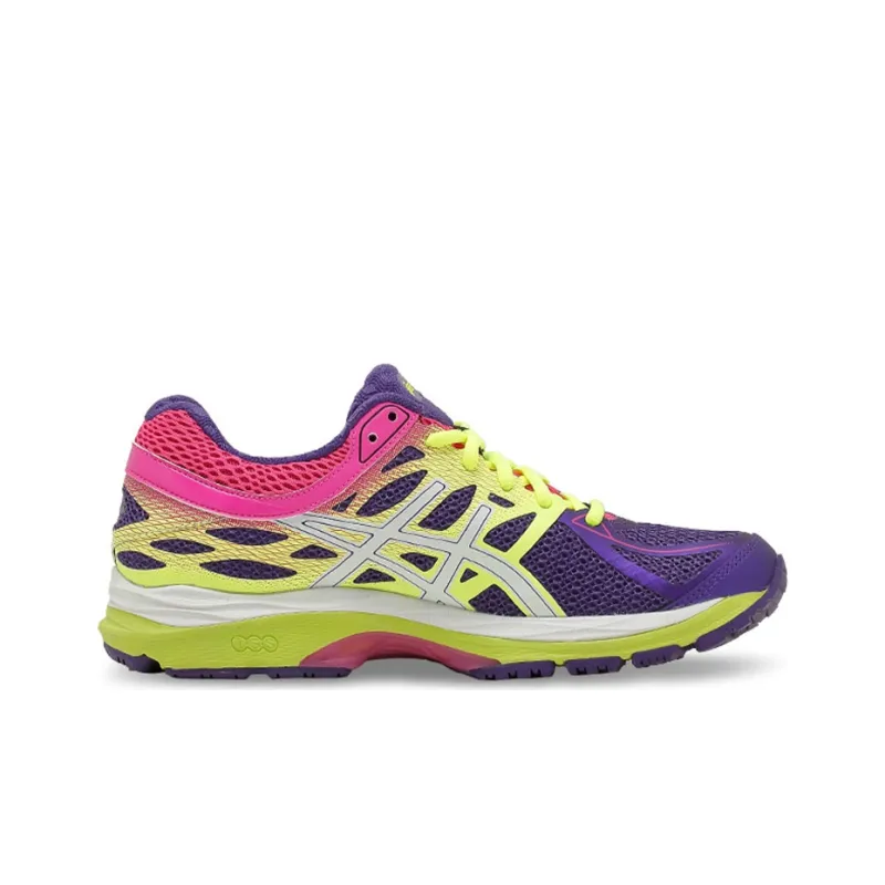 Asics Gel-Cumulus 17 Breathable Low-Top Running Shoes Women's Purple Pink-1
