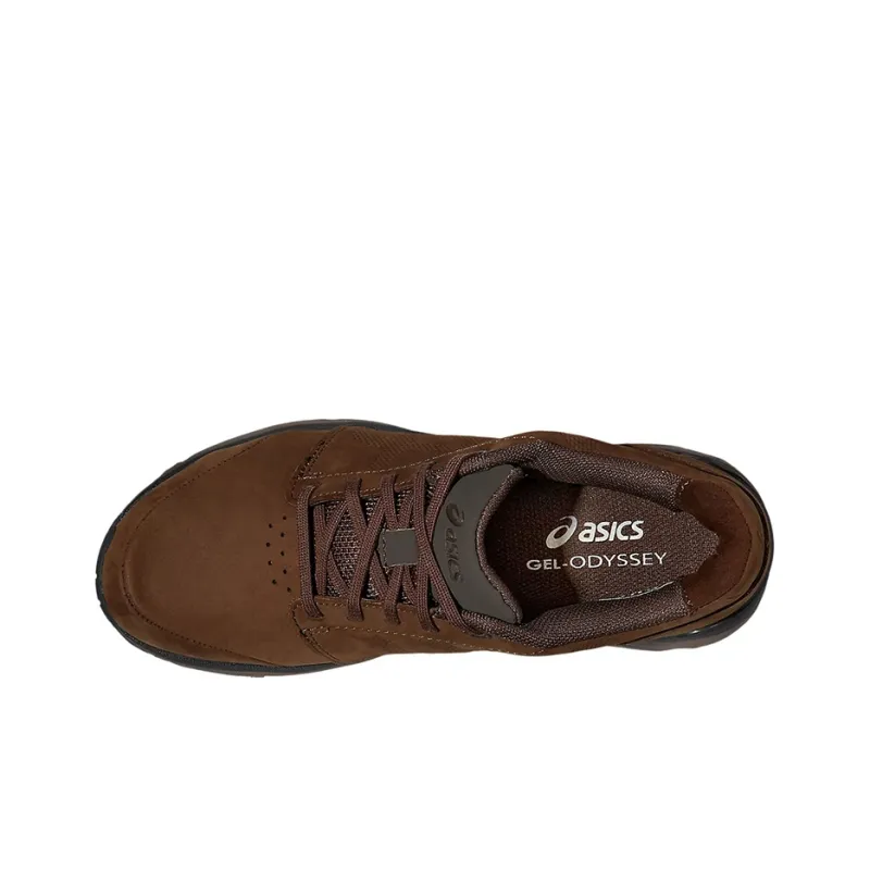 Asics Gel-Odyssey Running Shoes Women's Low-Top Brown-3