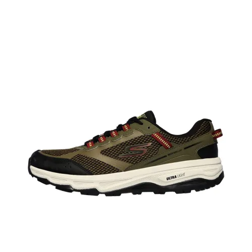 Skechers Go Run Trail Running Shoes Men Low-Top Green/Black