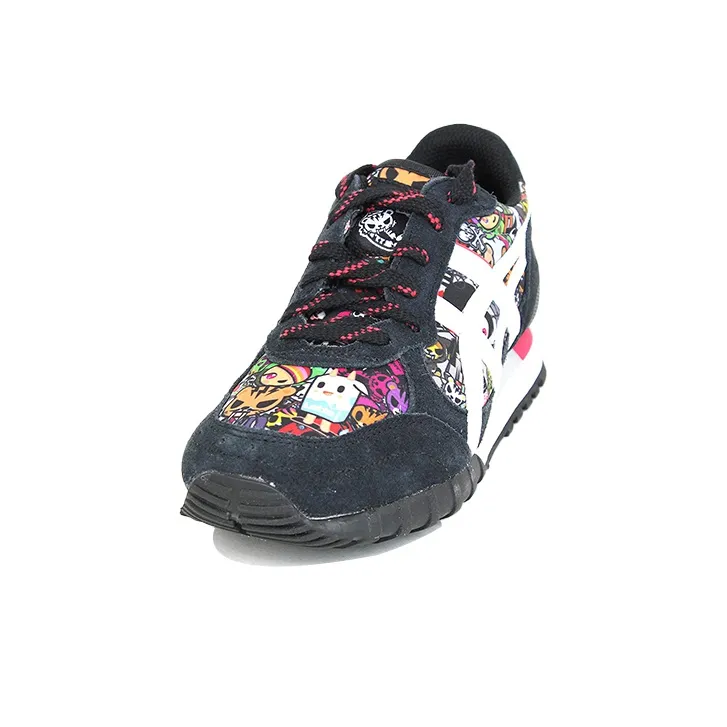 Onitsuka Tiger Colorado Eighty Five Running Shoes Unisex Low Top Black/Pink/Green/White/Gray-2