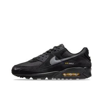 Nike Air Max 90 Black Yellow Strike Metallic Cool Grey