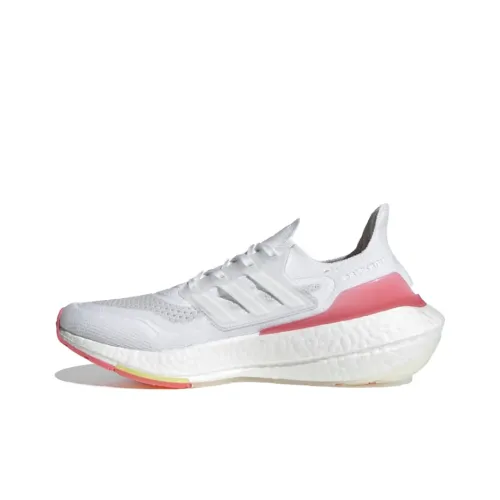 Adidas Ultra Boost 21 White Hazy Rose Women's