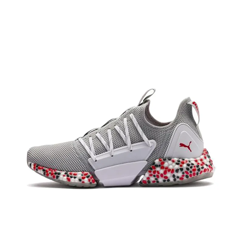 PUMA Hybrid Rocket Runner Low Top Grey/White/Red-0