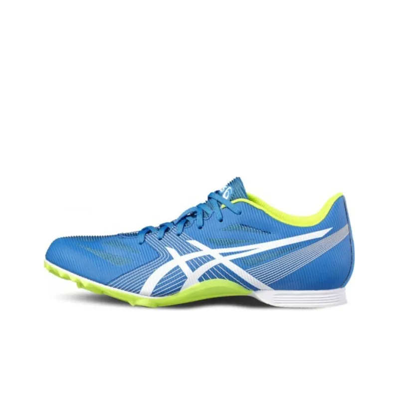 Asics Hyper MD 6 Running Shoes Men Low-Top Blue/White/Green-0