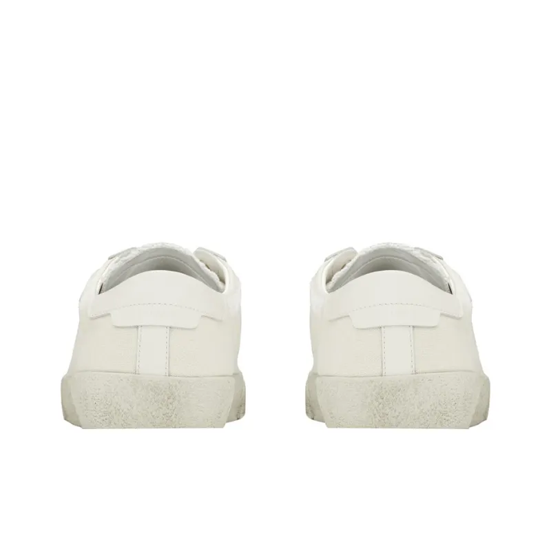 SAINT LAURENT Court Classic SL/06 Low Distressed Cream Women's-4