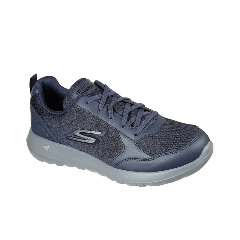 Skechers GoWalk Ma Cushioned Slip Resistant Abrasion Resistant Low Top Casual Shoes Men's Marine Blue-2