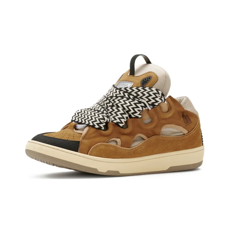 Lanvin Curb Sneaker Brown-0