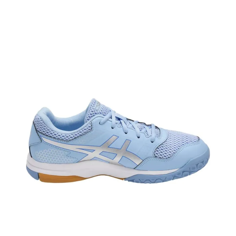 Asics Gel-Rocket 8 Running Shoes Women's Low-Top Blue/Silver-1