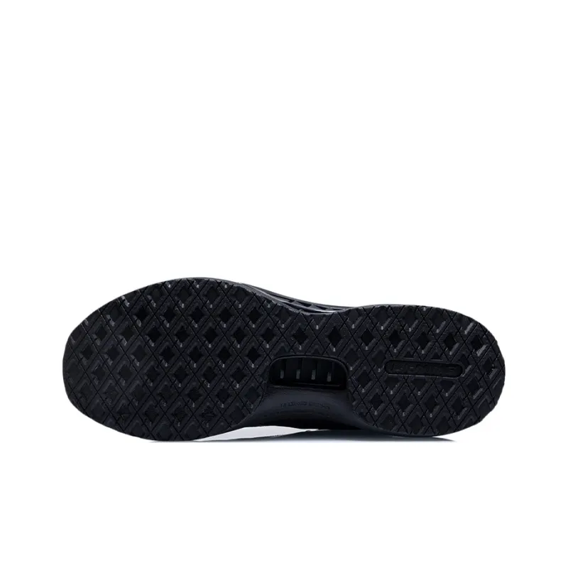 LiNing Comet Breathable Low Top Running Shoes Men's Black-3