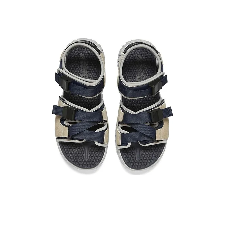 Skechers Monster Velcro Function Wind Casual Sandals Blue-2