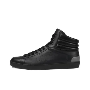 GUCCI Ace High Top Gg Black