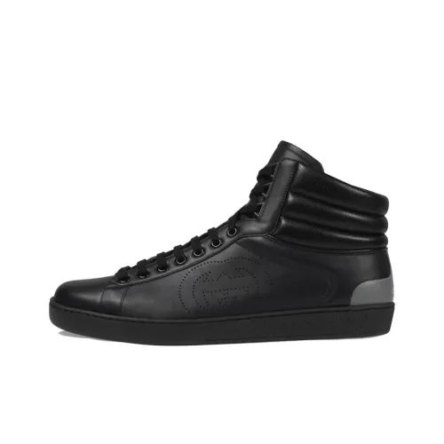 GUCCI Ace High-Top GG Black