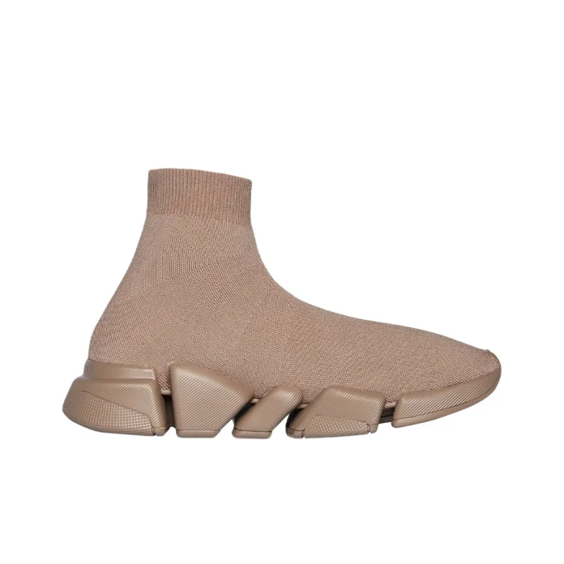 Balenciaga Speed 2.0 Sneaker 'Dark Beige'-1