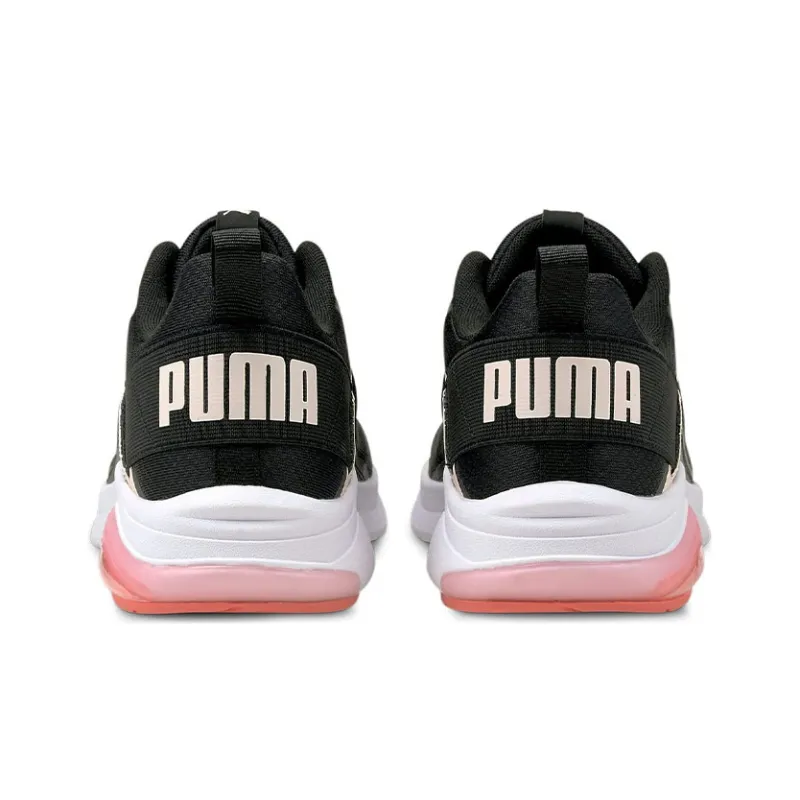 PUMA Electron Running Shoes Men Low-Top Black/White/Orange-4