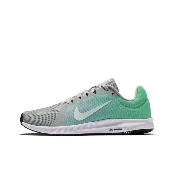 Nike Downshifter 8 Low Top Grey/Green Women's