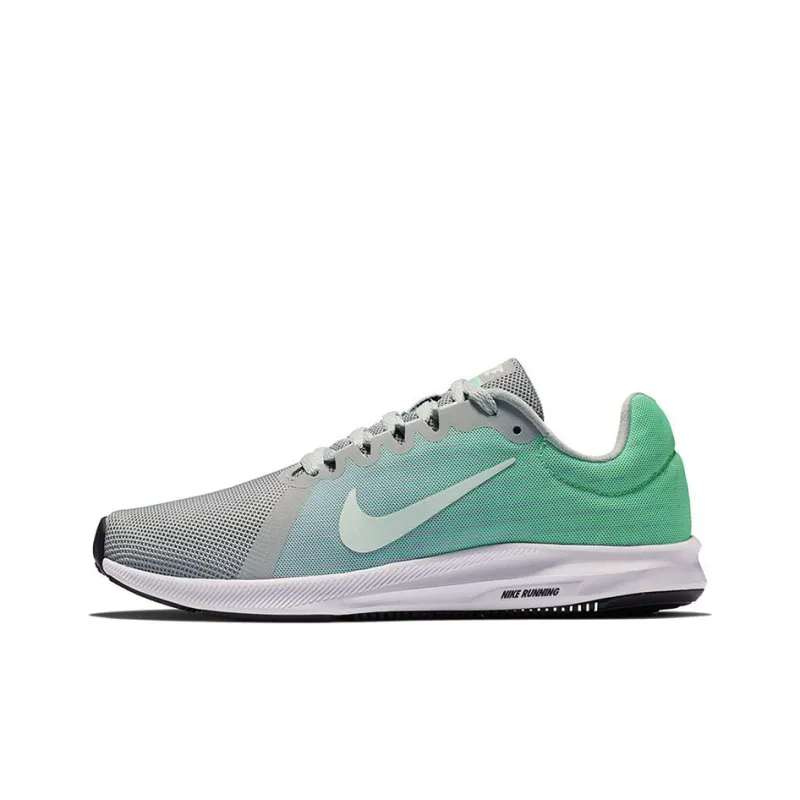 Nike Downshifter 8 Low Top Grey/Green Women's-0