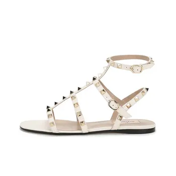 Valentino GARAVANI Roman Sandals Women's White