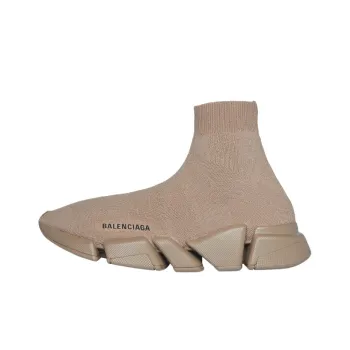 Balenciaga Women's Recycled Speed 2.0 Sneaker 'Dark Beige'