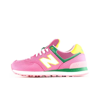 New Balance 574 Sneakers 'Bright Pink Teal' Women's