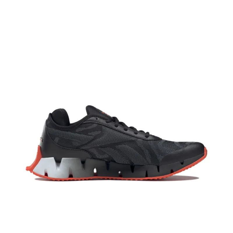 Reebok Zig Dynamica 3 Low-Top Running Shoes Men's Red Black-1