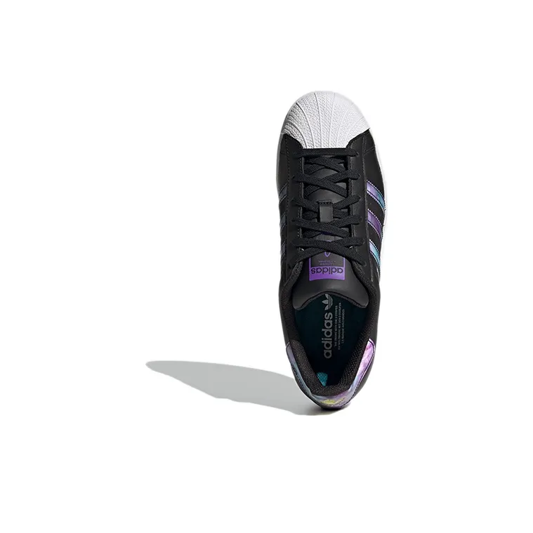 Adidas Originals Superstar 'Black White Purple' Women's-4