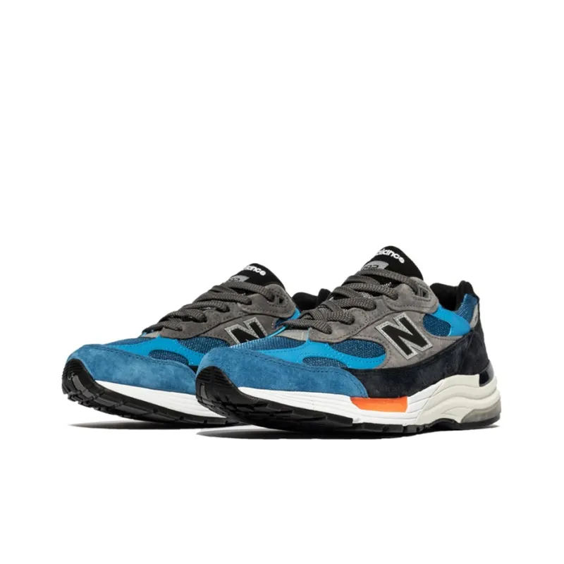New Balance 992 Black Blue Grey-1