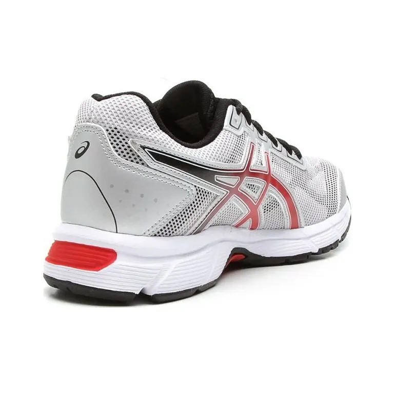 Asics Gel-Impression 9 A Durable Cushioning Low-Top Running Shoes Men's White Red-2